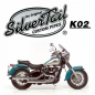 Preview: Silvertail K02 Auspuff Kawasaki VN 800 Classic