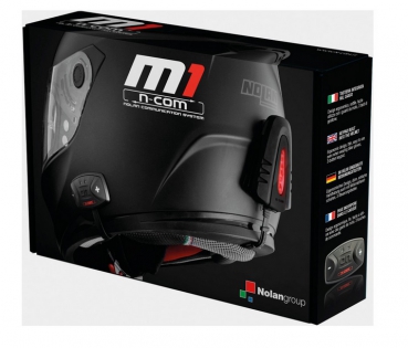 N-COM Helmkommunikationssystem "M1" Universales Bluetooth-Com-Kit