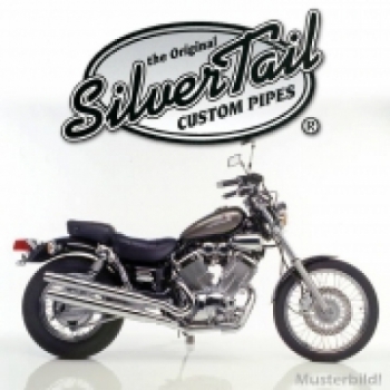 ZZSilvertail K02 Auspuff Honda VT 750 Shadow Bj.04-07