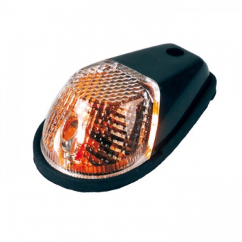 ZZ Daytona-Blinker schwarz, transparentes Glas, Verkleidungsblinker (paar)