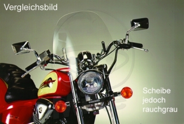 Windschild/Custom Kawasaki VN 800 rauchgrau