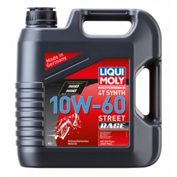 Motoröl LiquiMoly 4T SYNTH 10W60 Street Race 4 Liter