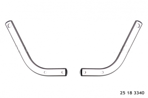 Halter für Zusatzscheinwerfer Kawasaki VN 800/1500 Cl./m.Sche