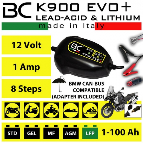 Batterieladegerät Universalgerät BC K 900 EVO+ 12V CAN-Bus