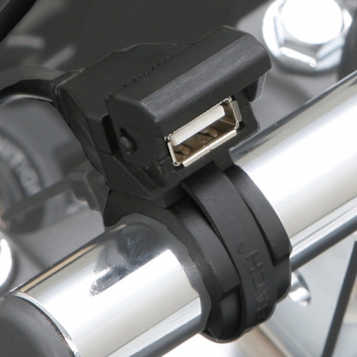 USB Steckdose "Daytona-Single" Stromversorgung für den Motorradlenker 1 USB Anschluss