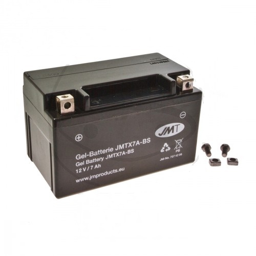 Gel-Batterie Typ:YTX7A-BS(YG7A-BS)  Daelim NS/ Otello 125 (JM)
