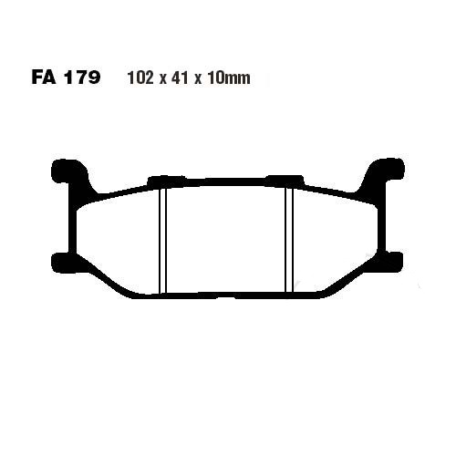 Bremsbeläge EBC FA179 standard vorne