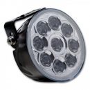 Fernscheinwerfer LED "Nove", chrom Ø=100 x 58mm, 9 Power LED s, E-geprüft
