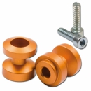 Bobbins Racingadapter MP M8(1,25) eloxiert orange