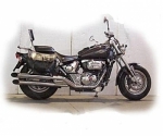 ZZSilvertail K02 Auspuff Suzuki VZ 800 Marauder Bj.97-98